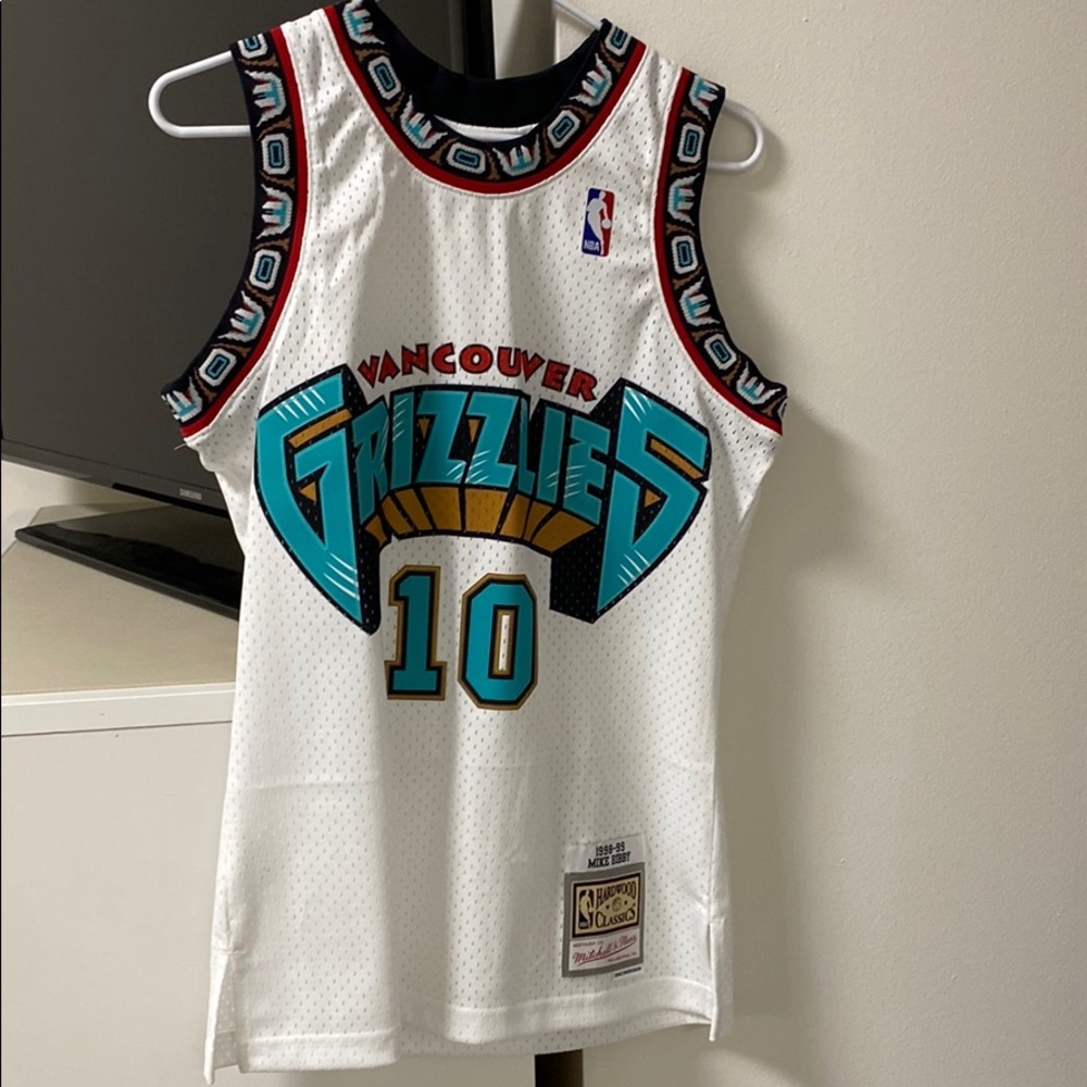 Mike Bibby Vancouver Grizzles Basketball Jersey